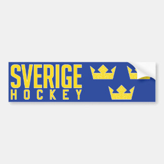 Zweden Hockey Bumpersticker