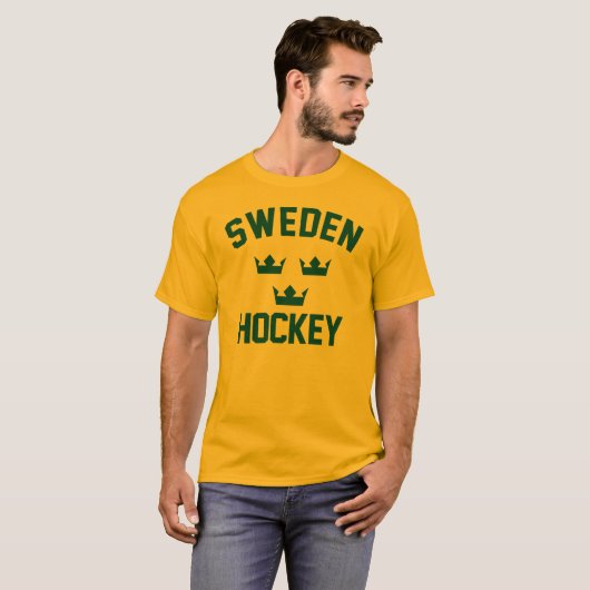 zweden hockey t-shirt (Voorkant volledig)