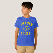 Zweden IJshockey T-Shirt (Voorkant volledig)