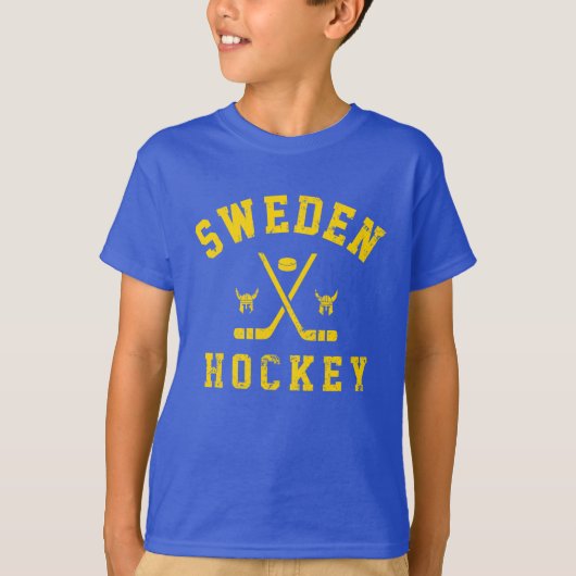 Zweden IJshockey T-Shirt (Voorkant)