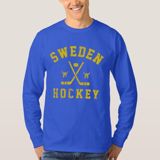 Zweden IJshockey T-Shirt (Voorkant)