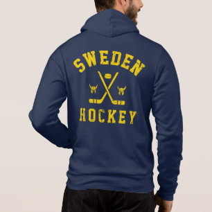 Zweden IJshockey Trui Hoodie