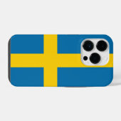 Zweden iPhone Hoesje (Achterkant horizontaal)