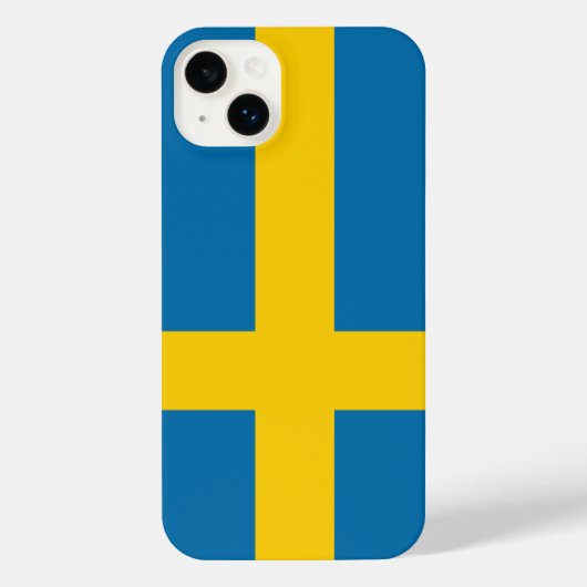 Zweden iPhone Hoesje (Achterkant)