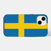 Zweden iPhone Hoesje (Achterkant horizontaal)