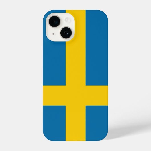 Zweden iPhone Hoesje (Achterkant)