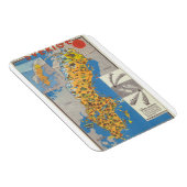 Zweden Kaart Magneet (Rechterzijde)