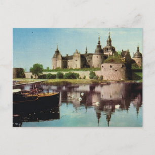 Zweden, Kalmar medieval castle, Briefkaart