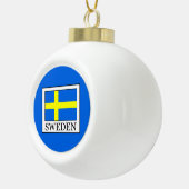 Zweden Keramische Bal Ornament (Rechts)