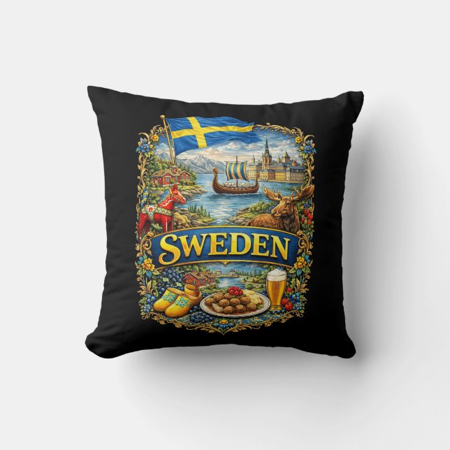 Zweden Kussen (Voorkant)