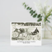  Zweden, Lapp Settlement, Folk Museum, Briefkaart (Staand voorkant)