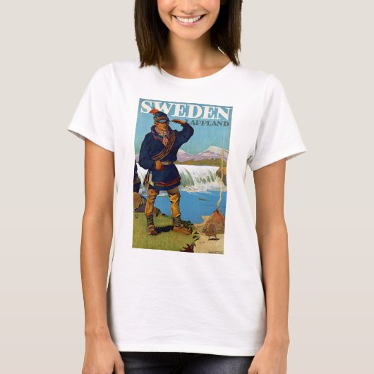 Zweden ~ Lappland T-shirt (Voorkant)