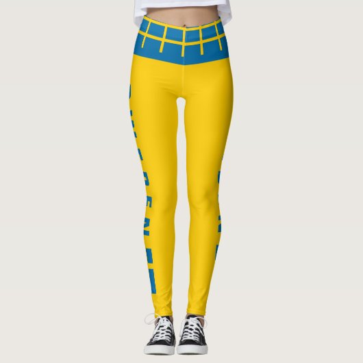 Zweden Leggings | Mini Flag Deluxe (Voorkant)