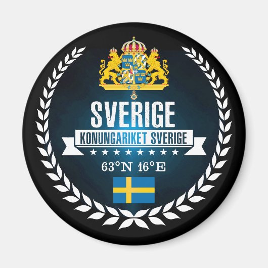 Zweden Magneet (Voorkant)