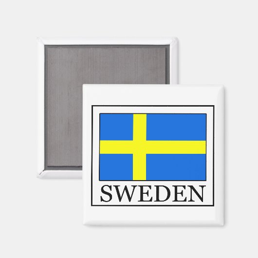 Zweden Magneet (Voorkant / Achterkant)