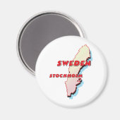 Zweden magneet (Voorkant / Achterkant)