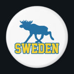 Zweden Magneet<br><div class="desc">Wilde Zweedse mouwen</div>