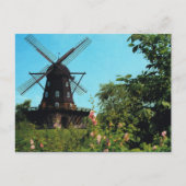 Zweden, Malmo, windmolen Briefkaart (Voorkant)