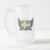 ZWEDEN MATGLAS BIERPUL (Links)