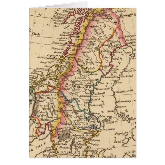 Zweden, Noorwegen 2 (Voorkant)