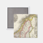 Zweden, Noorwegen 2 Magneet (Voorkant / Achterkant)