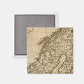 Zweden, Noorwegen 3 Magneet (Voorkant / Achterkant)