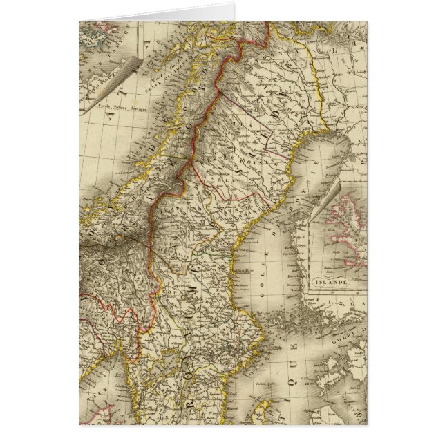 Zweden, Noorwegen, Denemarken (Voorkant)