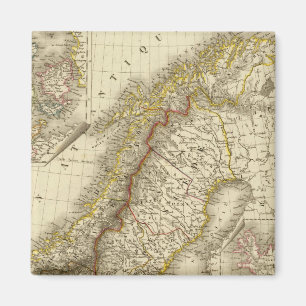 Zweden, Noorwegen, Denemarken Magneet