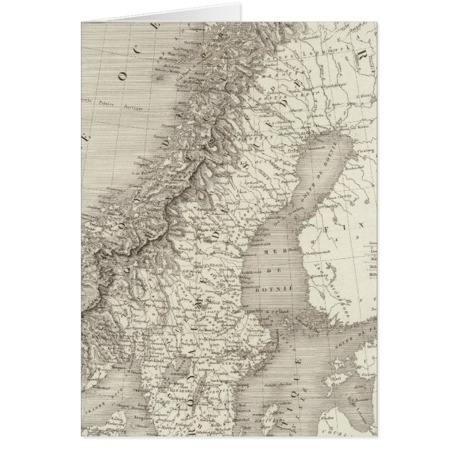 Zweden, Noorwegen en Denemarken (Voorkant)