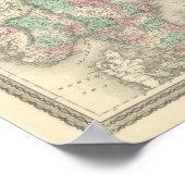 Zweden, Noorwegen en Denemarken 2 Poster (Hoek)