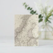 Zweden, Noorwegen en Denemarken Briefkaart (Staand voorkant)