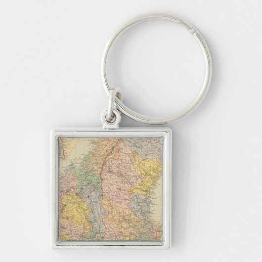 Zweden, Noorwegen Sleutelhanger (Voorkant)