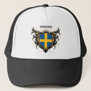 Zweden [personaliseren] trucker pet