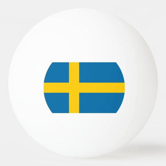 Zweden Pingpongbal (Voorkant)