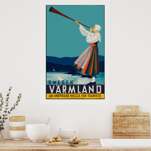 Zweden Poster (Keuken)