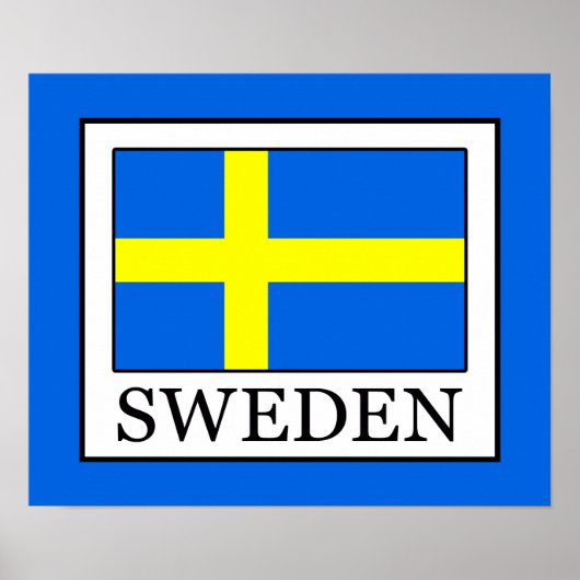 Zweden Poster (Voorkant)