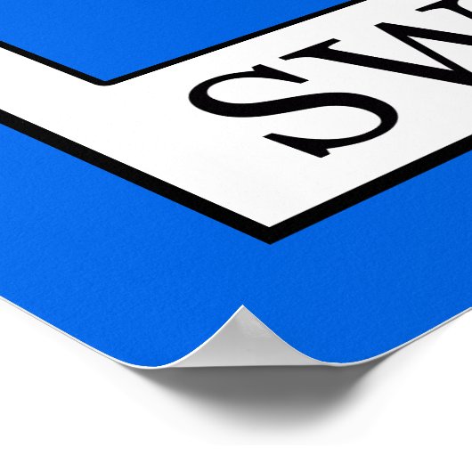 Zweden Poster (Hoek)