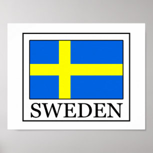Zweden Poster