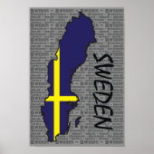 Zweden Poster (Voorkant)