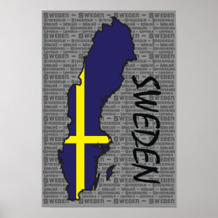 Zweden Poster