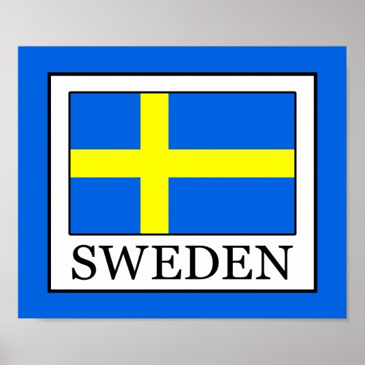 Zweden Poster (Voorkant)