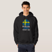 Zweden roept dat ik moet gaan wortelen in het Zwee Hoodie (Voorkant volledig)
