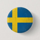 Zweden Ronde Button 3,2 Cm (Voorkant)
