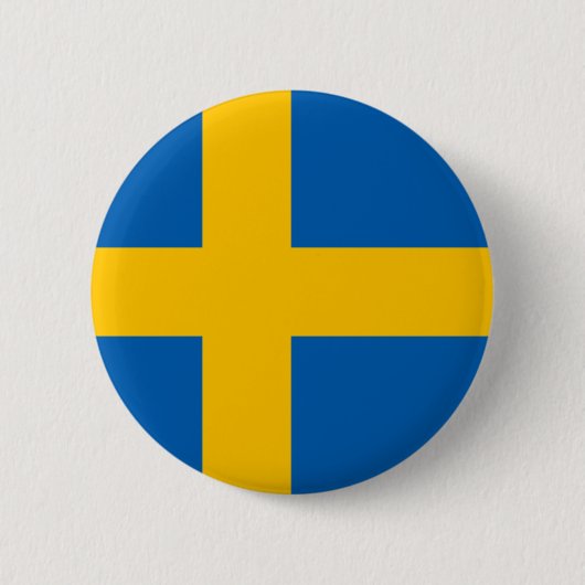 Zweden Ronde Button 5,7 Cm (Voorkant)