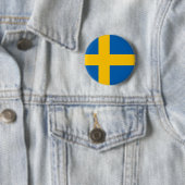 Zweden Ronde Button 5,7 Cm (In situ)