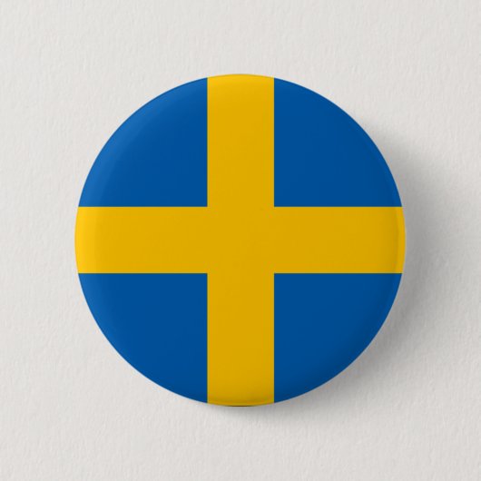 Zweden Ronde Button 5,7 Cm (Voorkant)