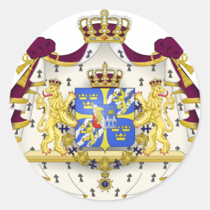 Zweden SE Ronde Sticker