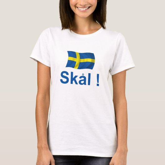 Zweden Skal. T-shirt (Voorkant)