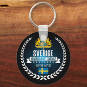 Zweden Sleutelhanger (Voorkant)