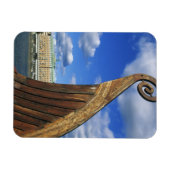 Zweden, Stockholm, haven van Gamla Stan, Magneet (Horizontaal)